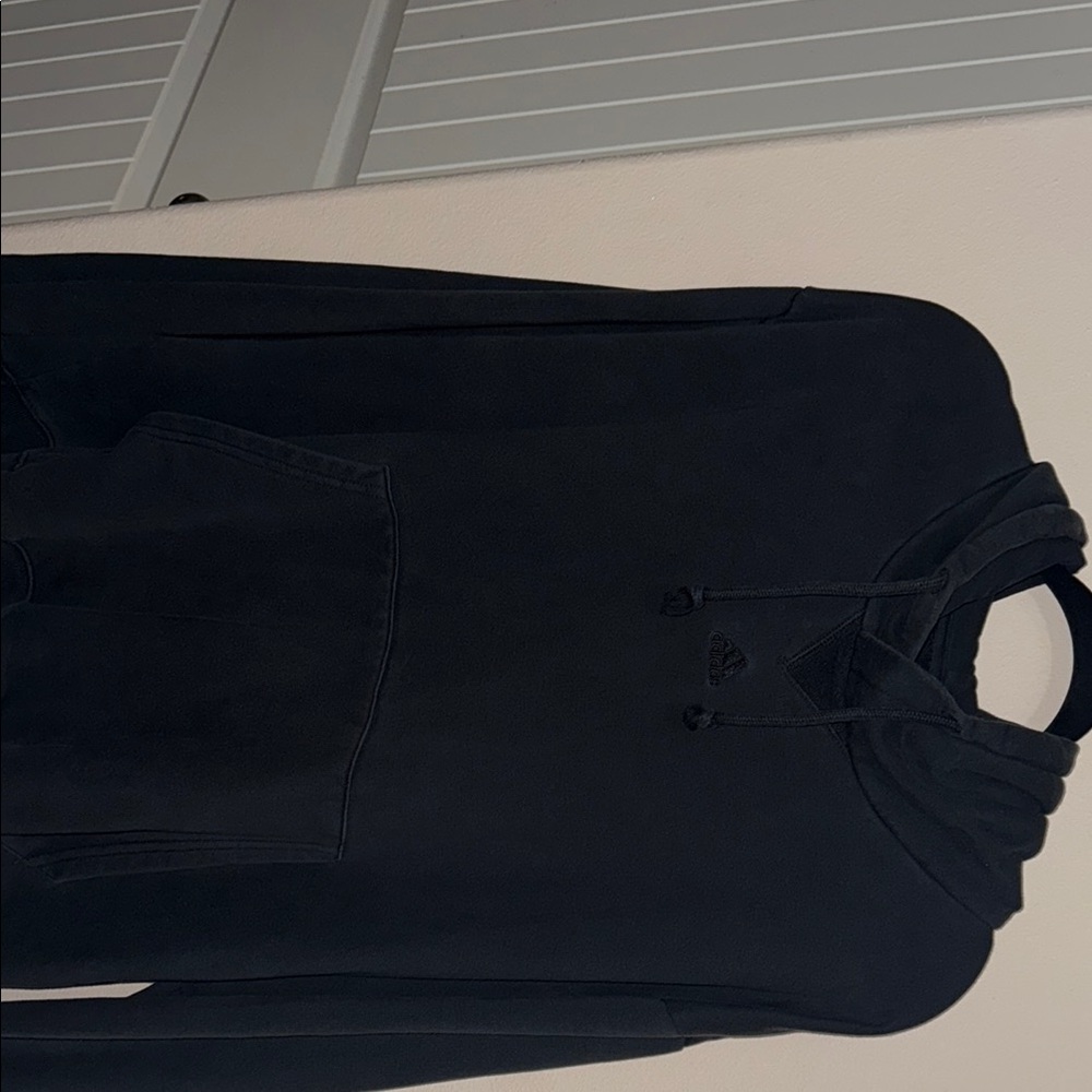 Adidas Charcoal Pullover Hoodie